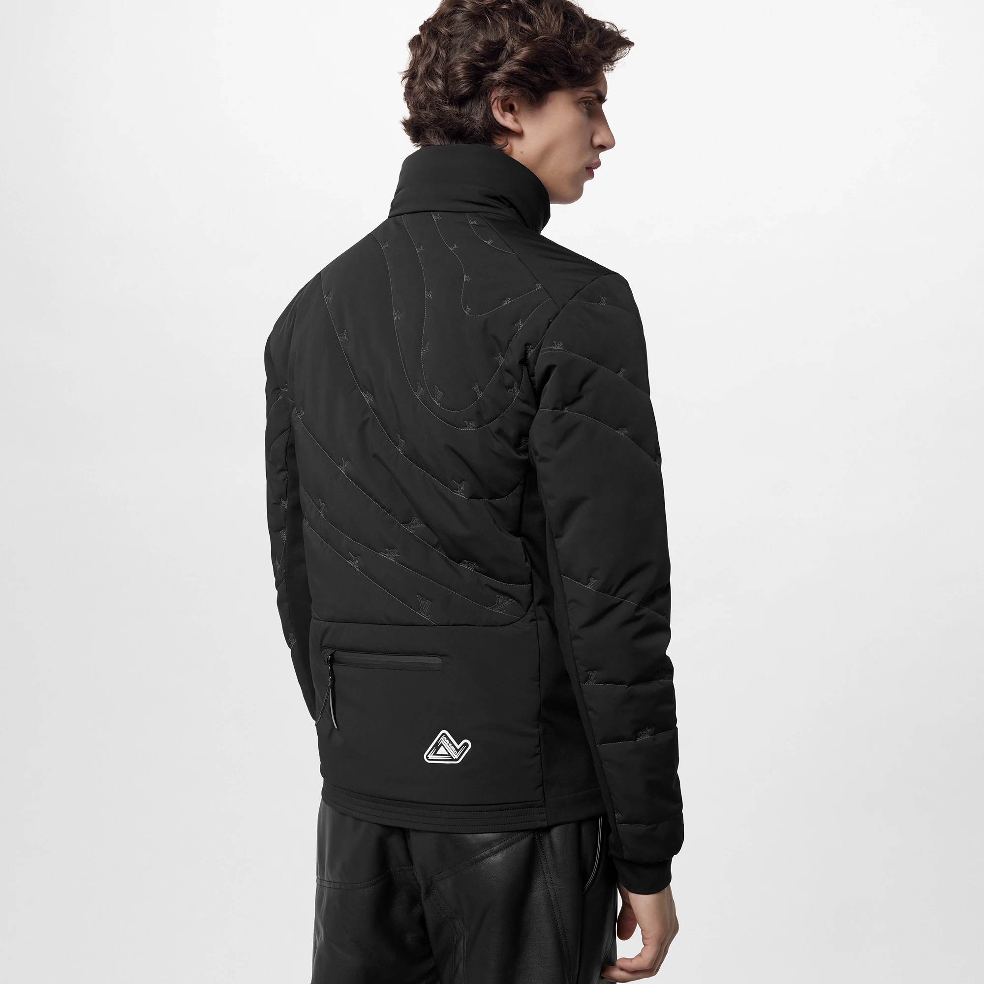 Padded Nylon Jacket - 5