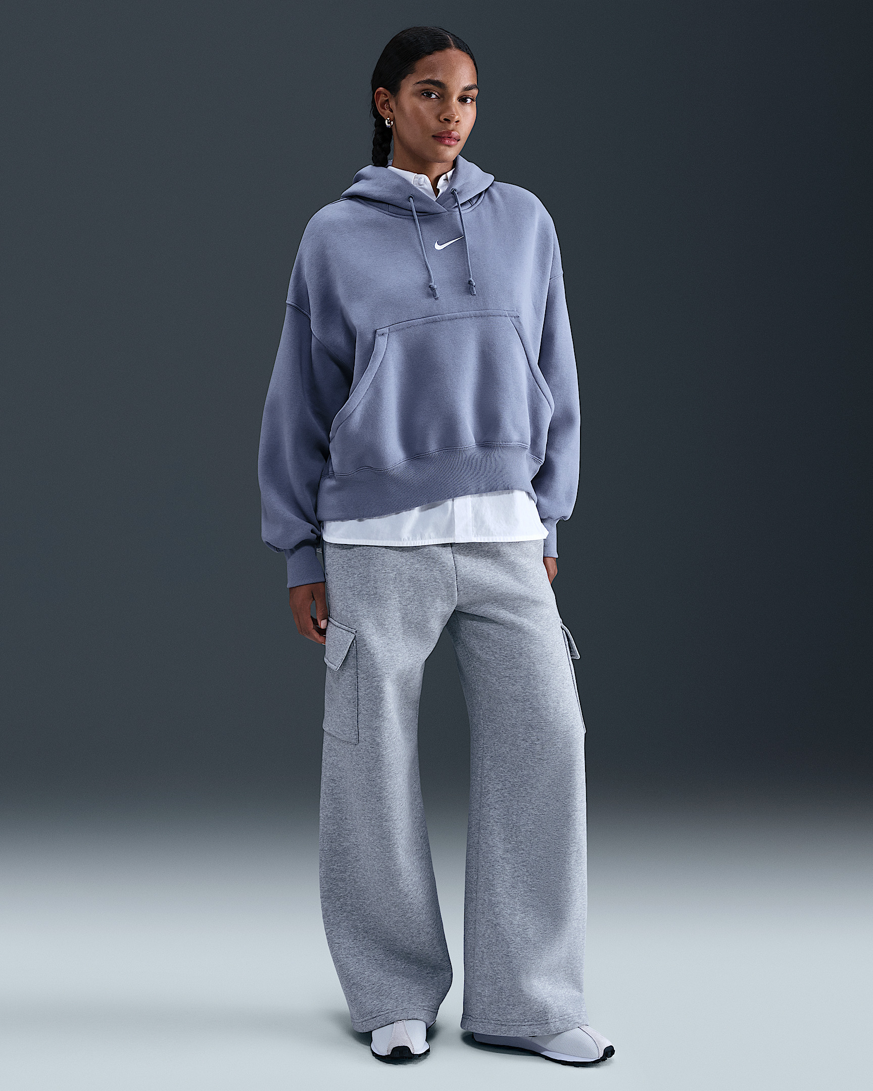 Nike Sportswear Phoenix Fleece Women's Over-Oversized Pullover Hoodie - 4
