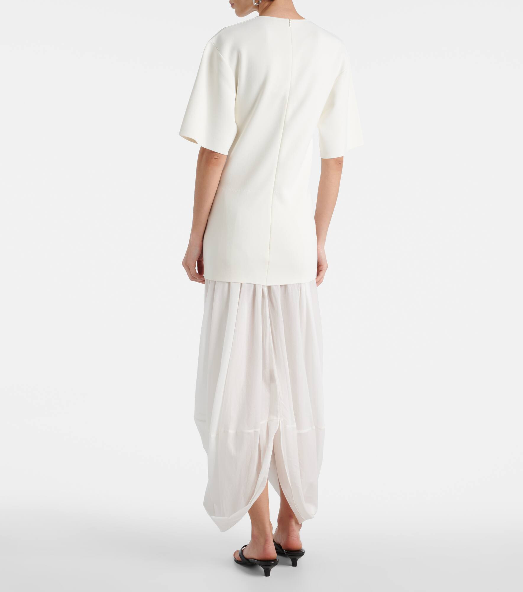 Cocoon midi dress - 3