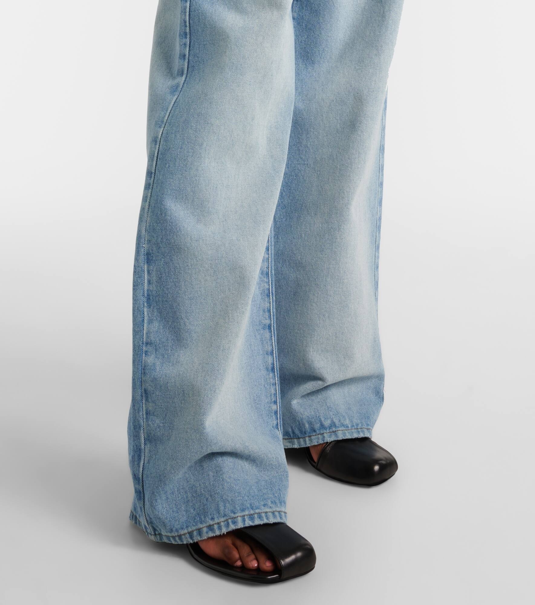 High-rise straight jeans - 5