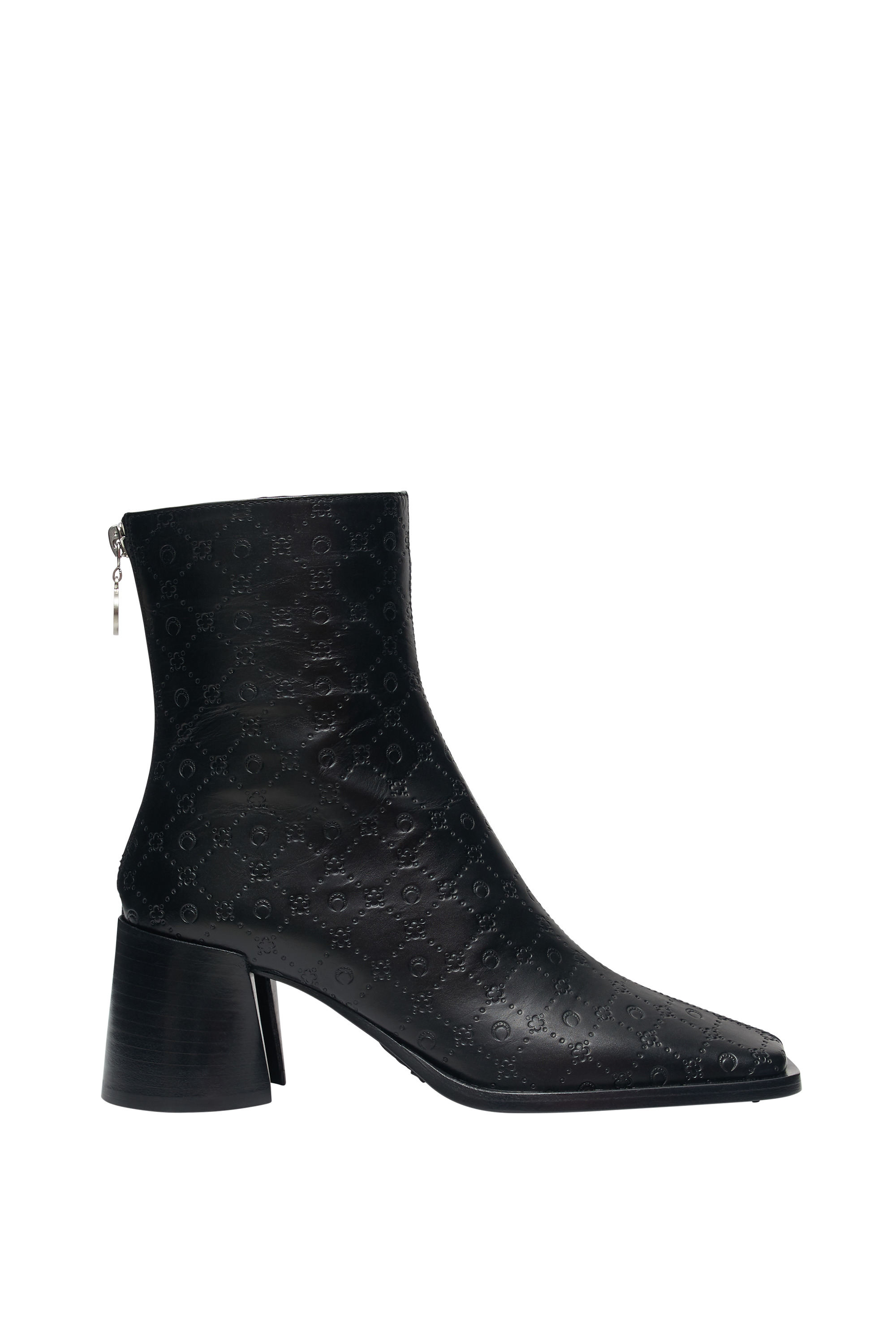 Embossed Leather MS Boots - 1