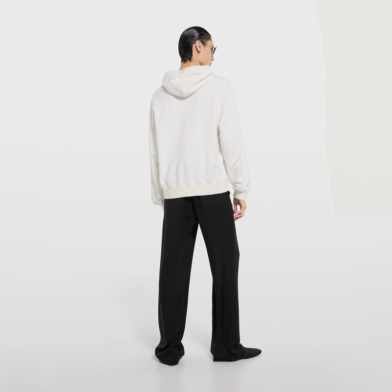 Cashmere blend sweatshirt with embroidery 4