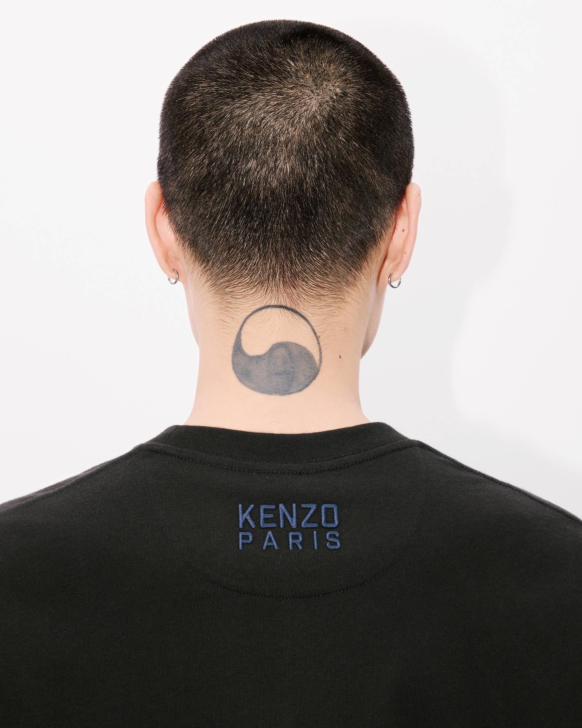'KENZO Happy Tiger' embroidered T-shirt in cotton - 7