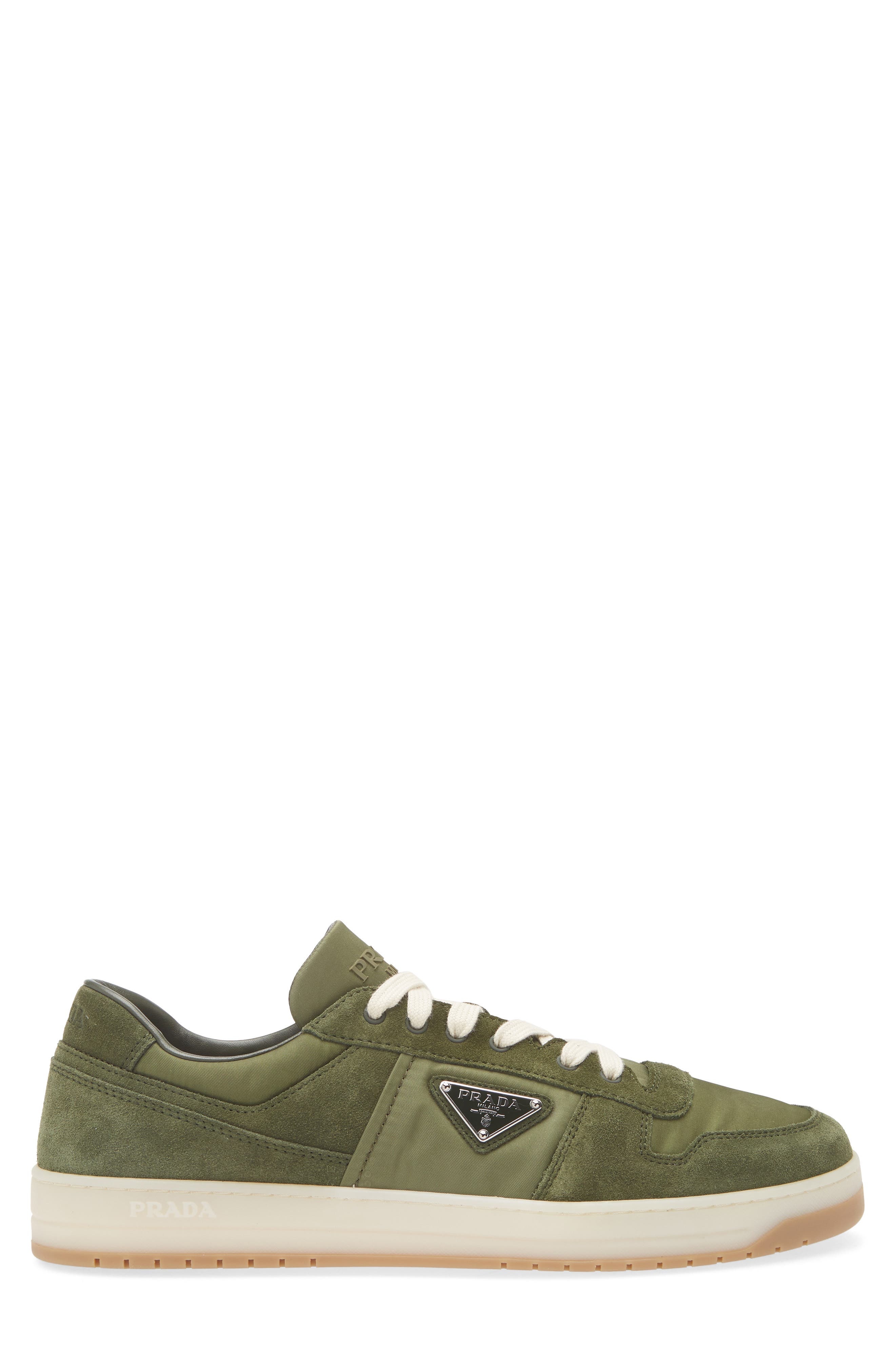 Prada Downtown Low Top Sneaker in Selva at Nordstrom - 3