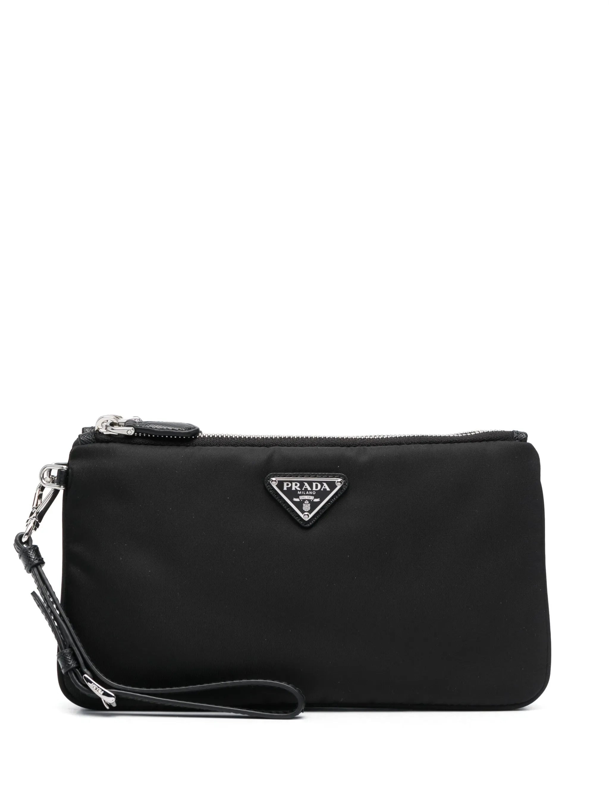 Re-Nylon Partitioned Clutch - 1