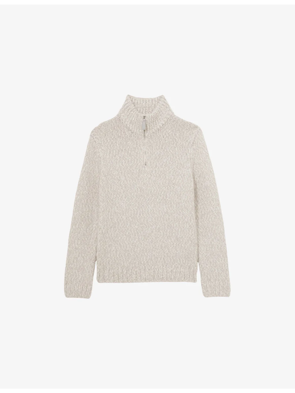 Seb Half-Zip Knitted Jumper - 1