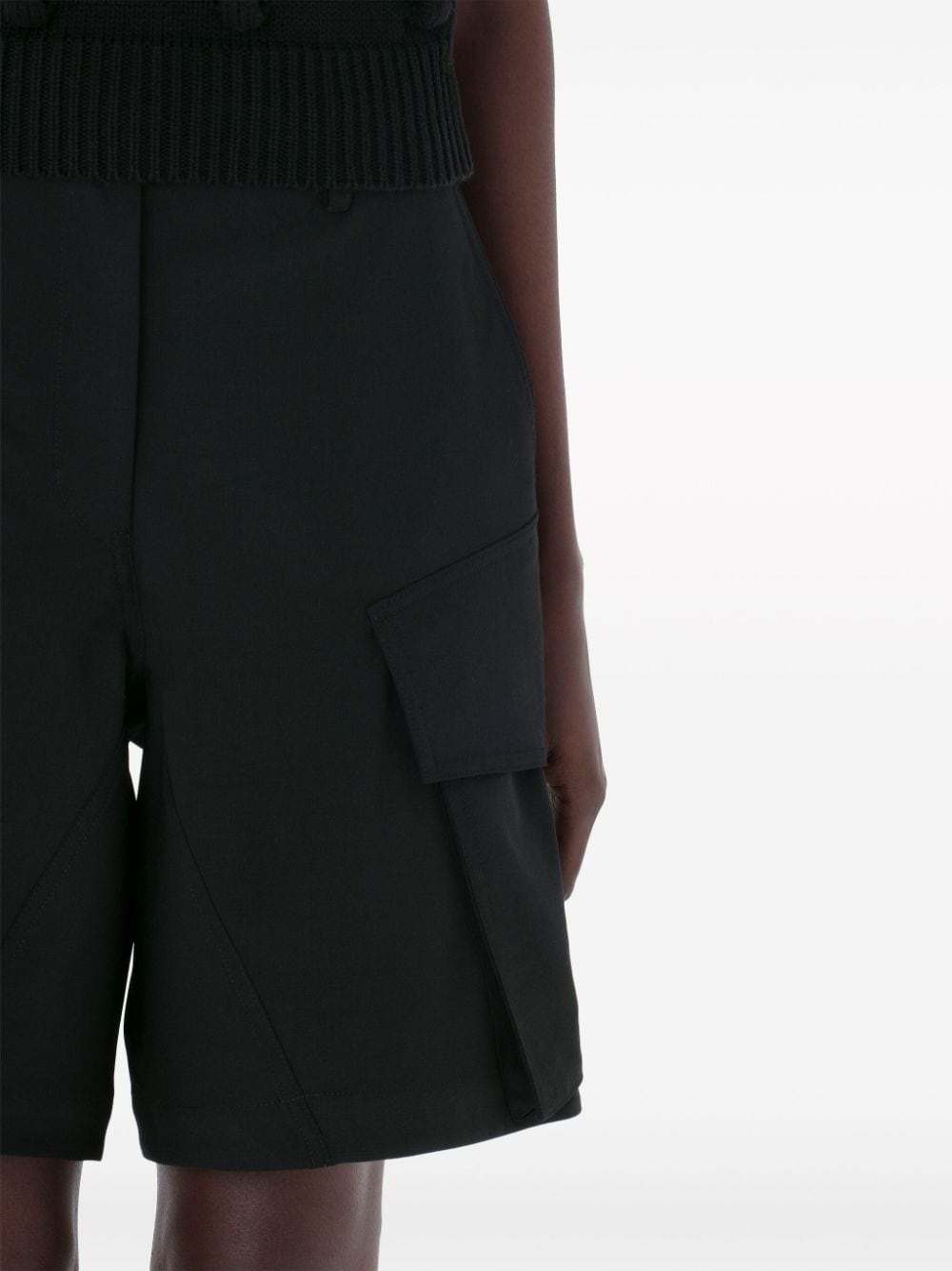 tailored cargo shorts - 5