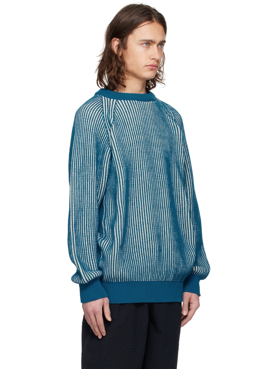 Blue & White Jazzways Sweater - 2