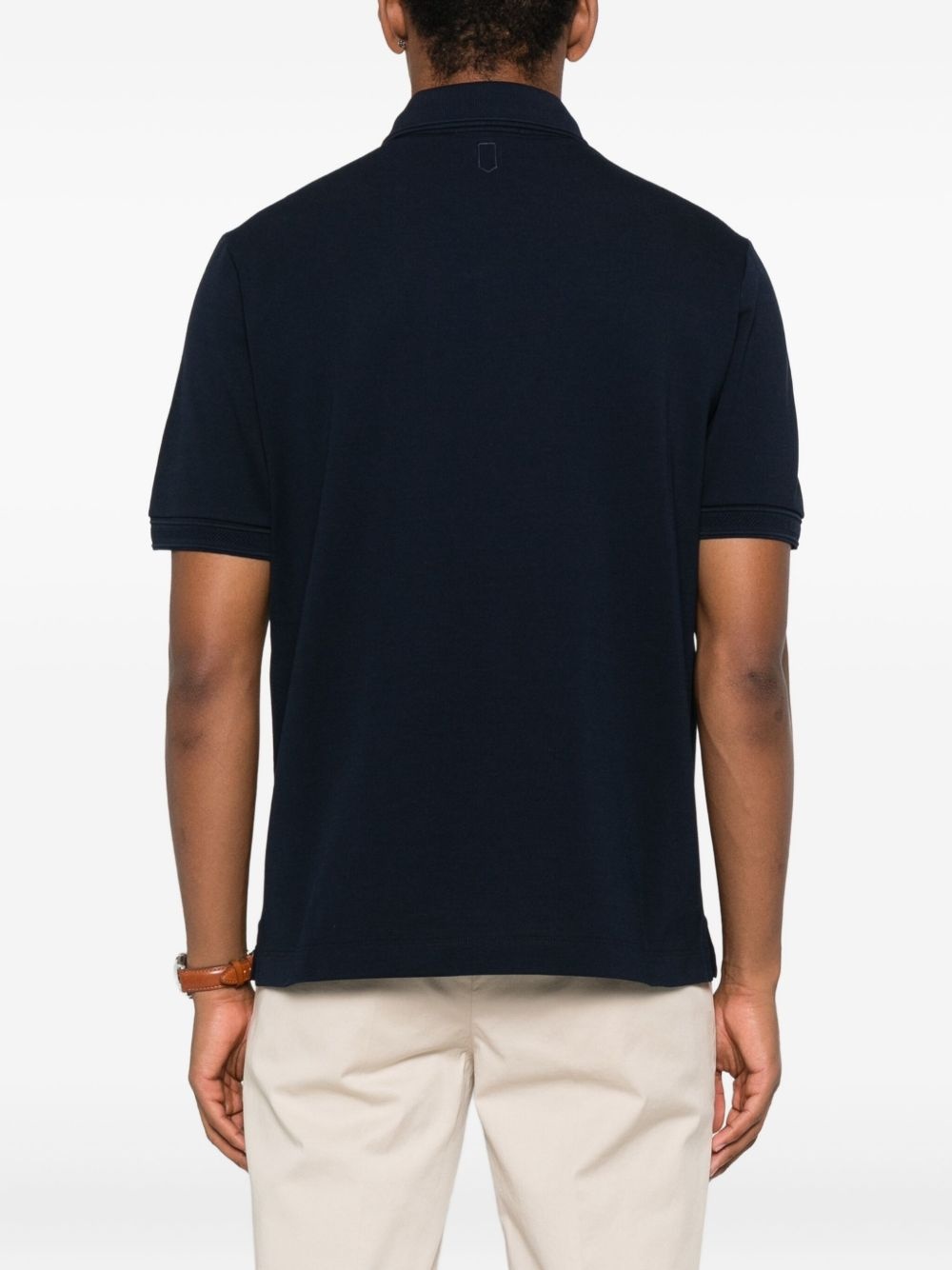 cotton polo shirt - 3