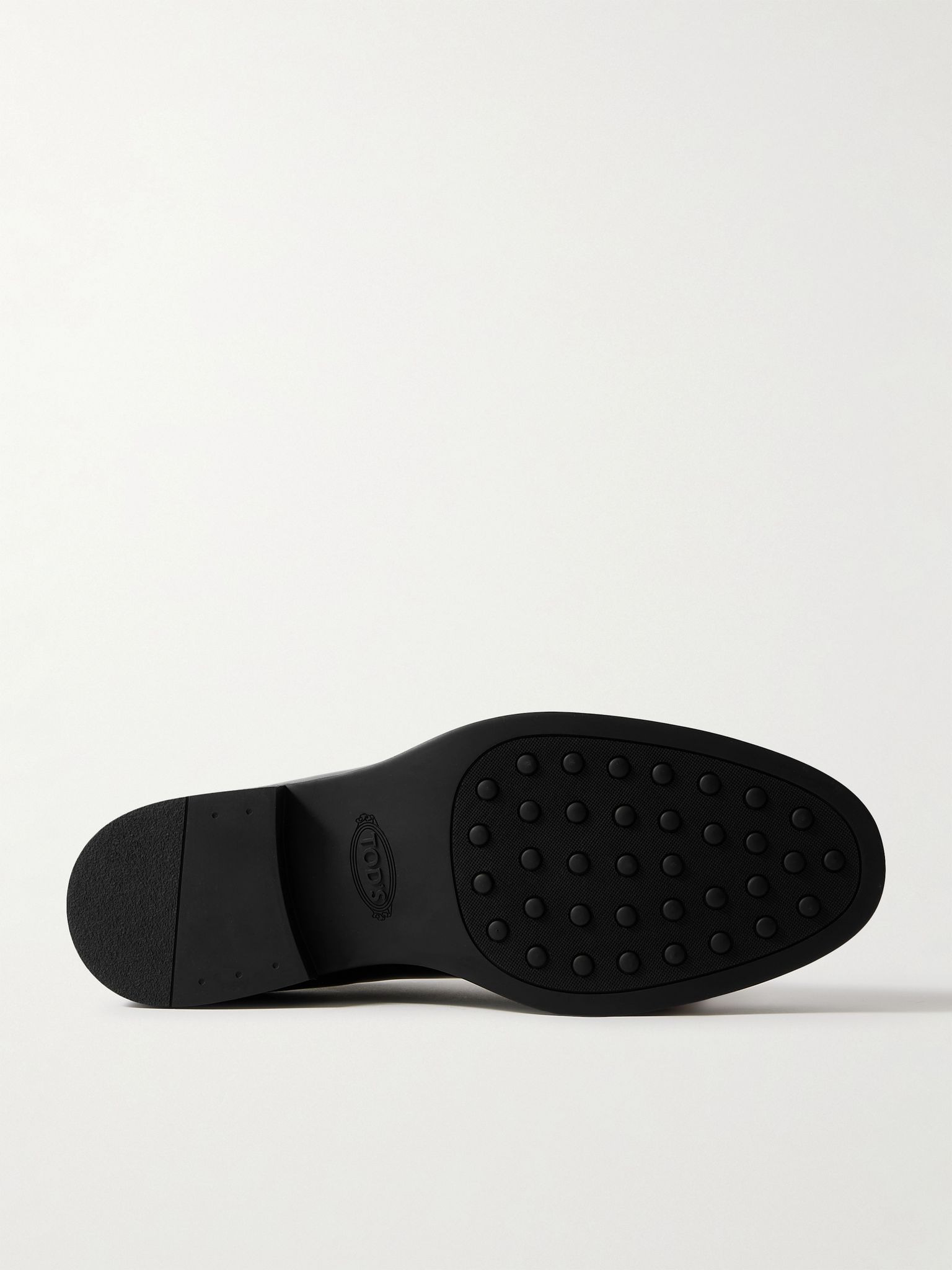 Patent-Leather Derby Shoes Black - 3