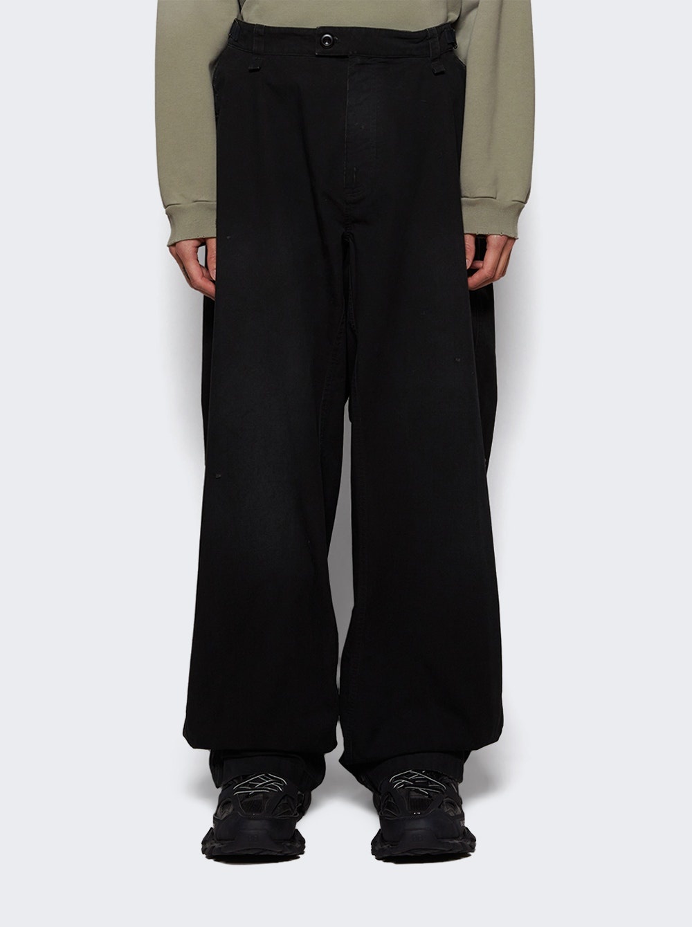 Minimal Cargo Pants Black - 2