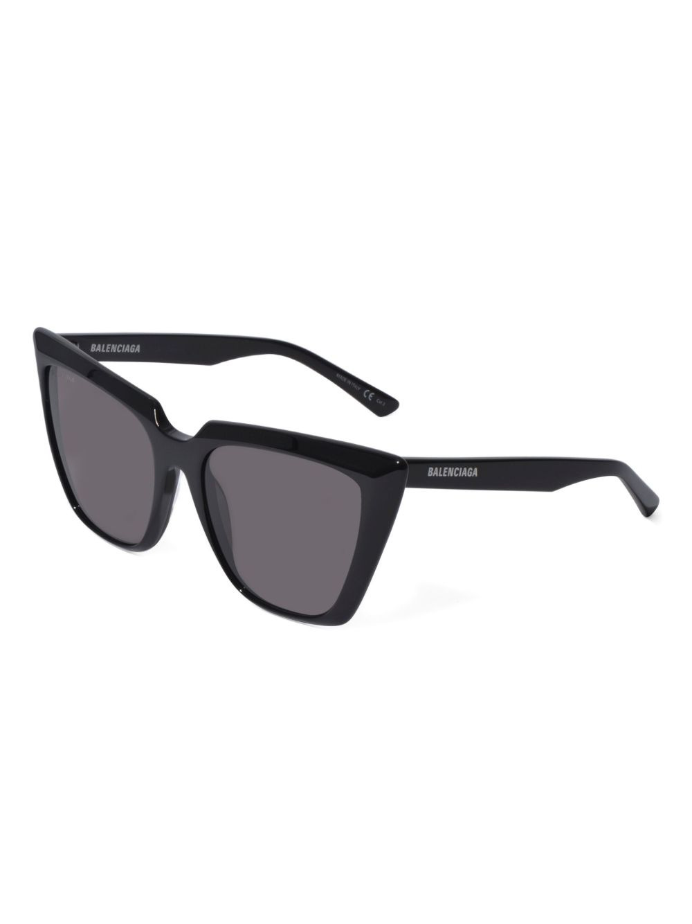 logo-engraved cat-eye sunglasses - 2