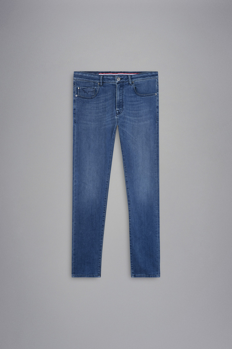 STRETCH TENCEL DENIM JEANS 1