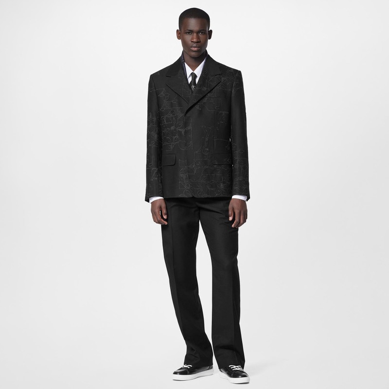 Louis Vuitton LV Music Line Tuxedo Jacket | REVERSIBLE