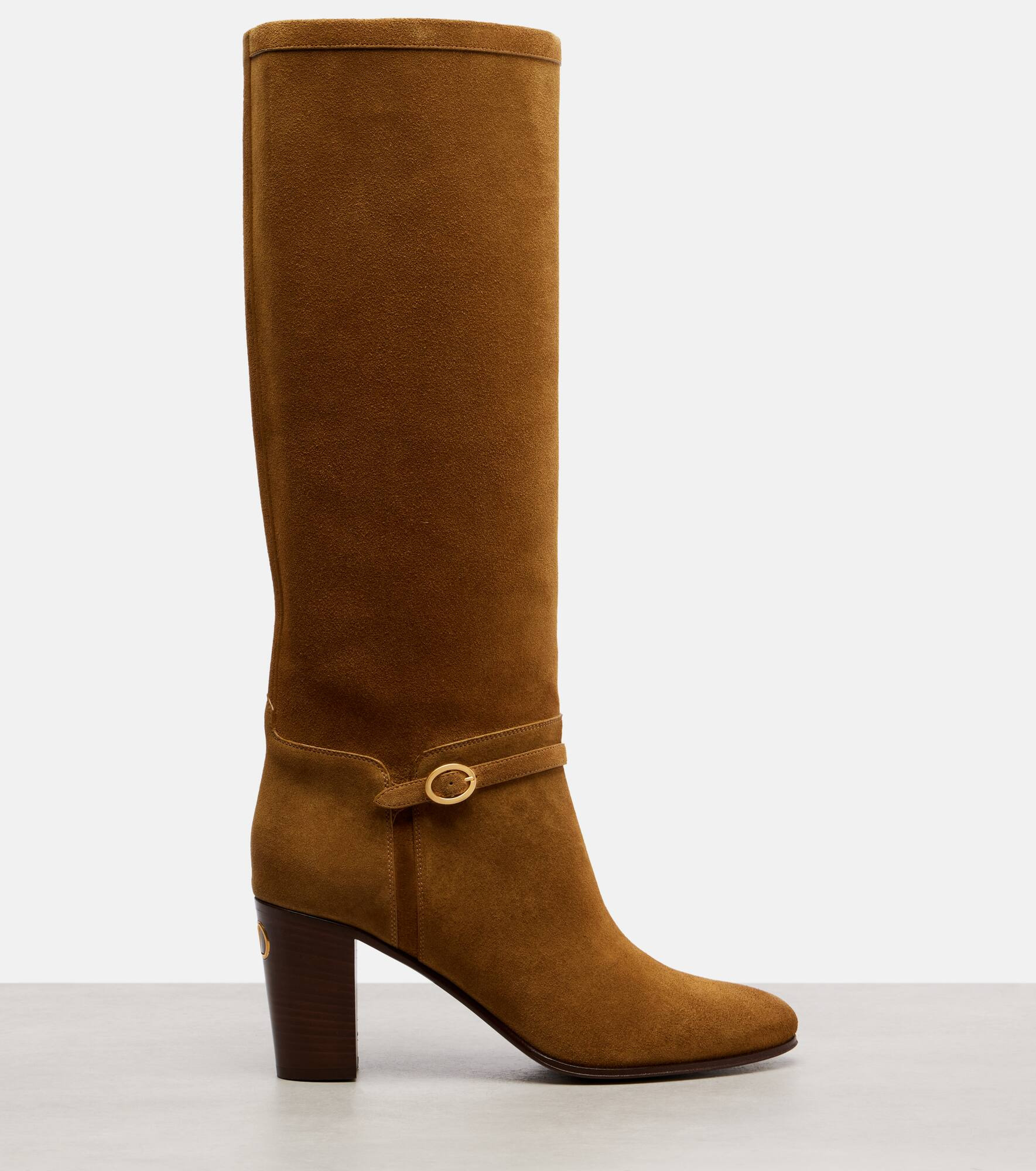 Pattie 75 suede boots - 4