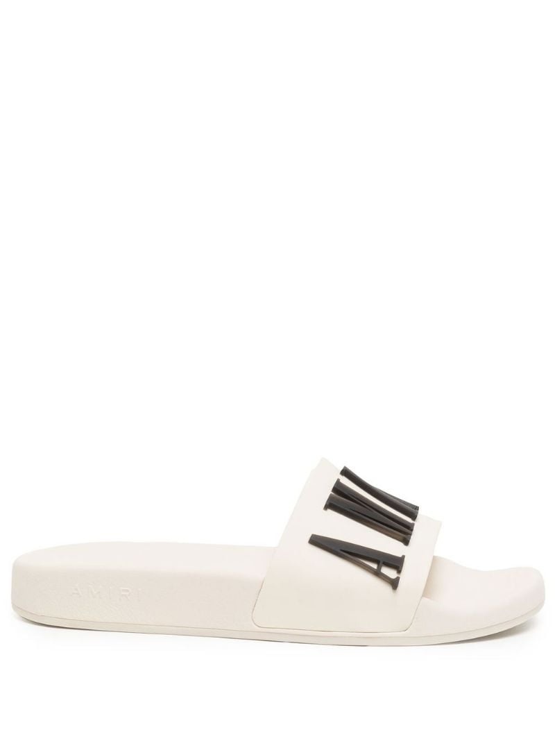 logo-debossed slides - 1