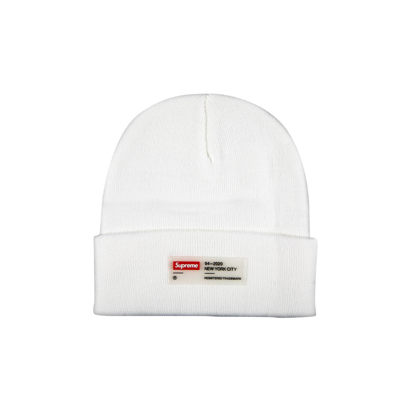 최고 명확한 상표 Beanie 'White 이름 * - 1