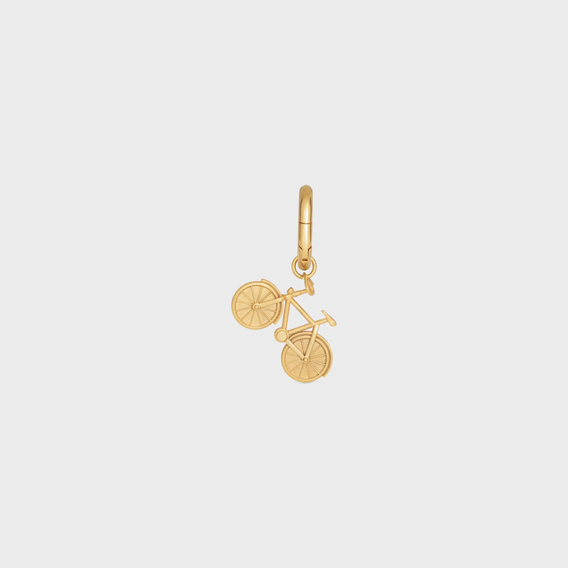 Celine Charms Bike in Brass with Gold Finish 3