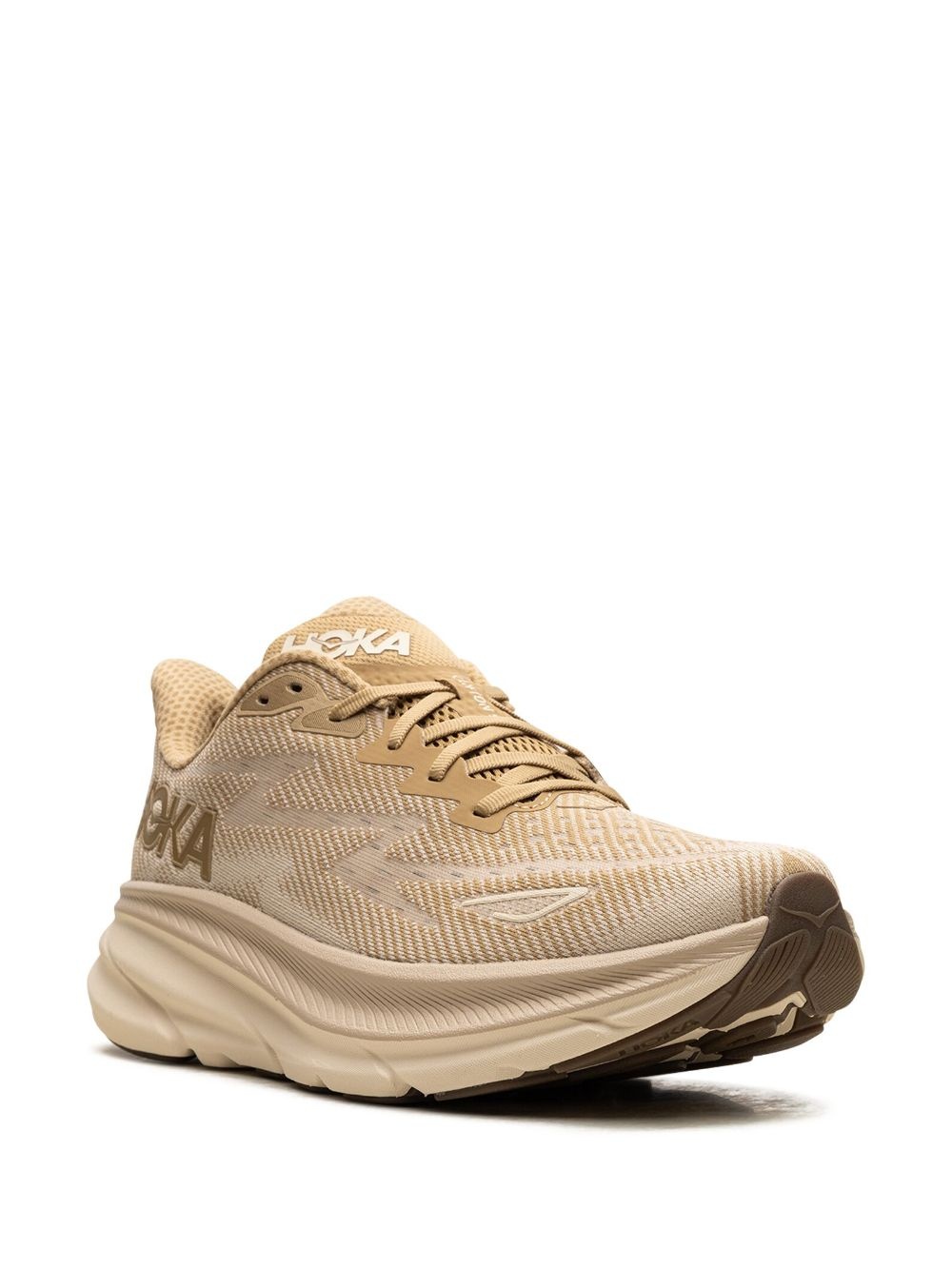 Clifton 9 "Wheat Shifting Sand" sneakers - 2