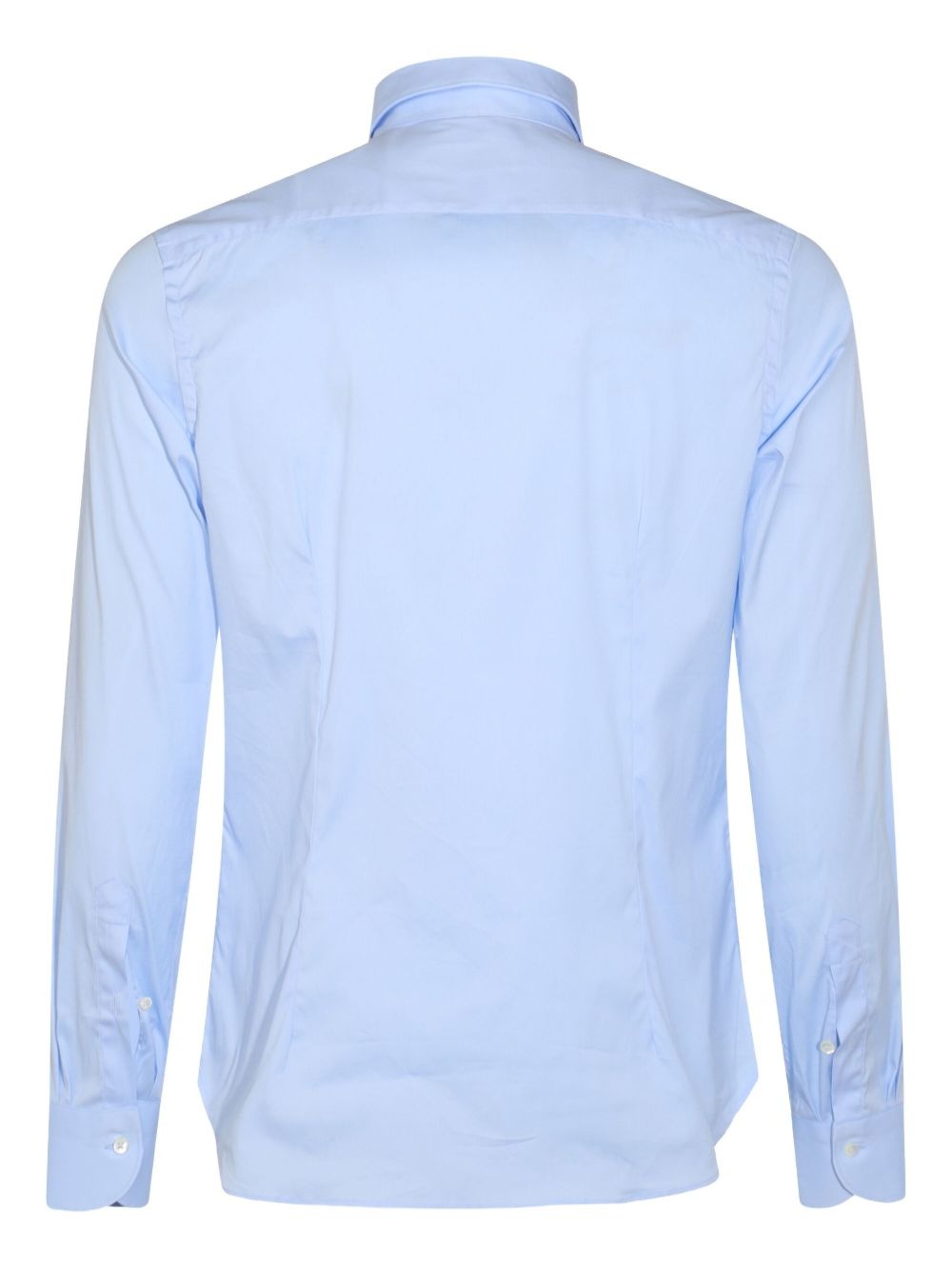long-sleeve button-fastening shirt - 2