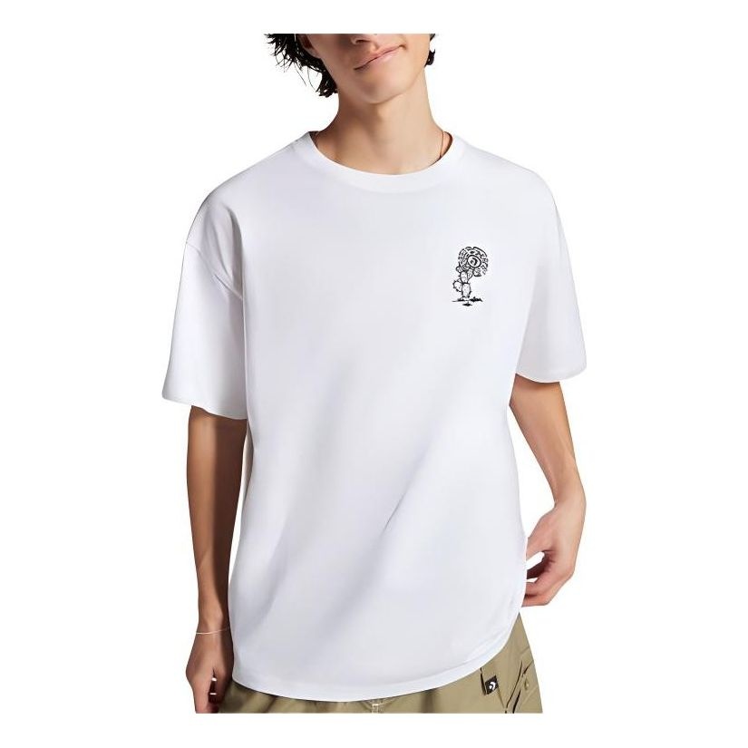 【DIME】 Gulliver Allover T-Shirt White Crewneck T-shirt - Triple Heavyweight Tsuriami - White