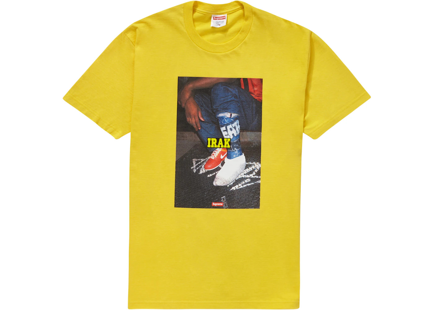 Supreme IRAK Cast Tee Yellow - 1