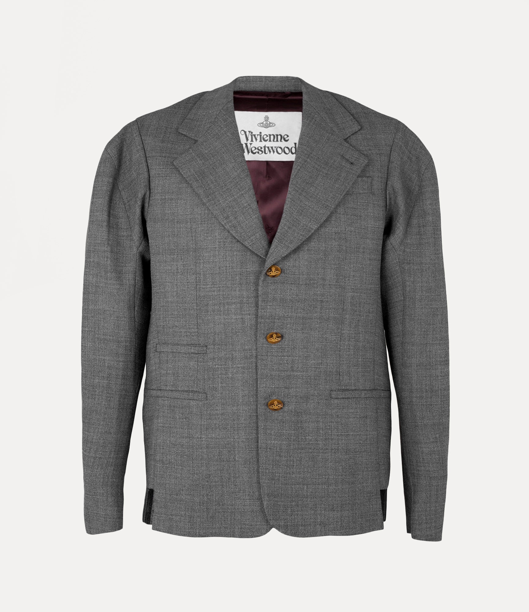 STRIPPED CLASSIC JACKET - 1