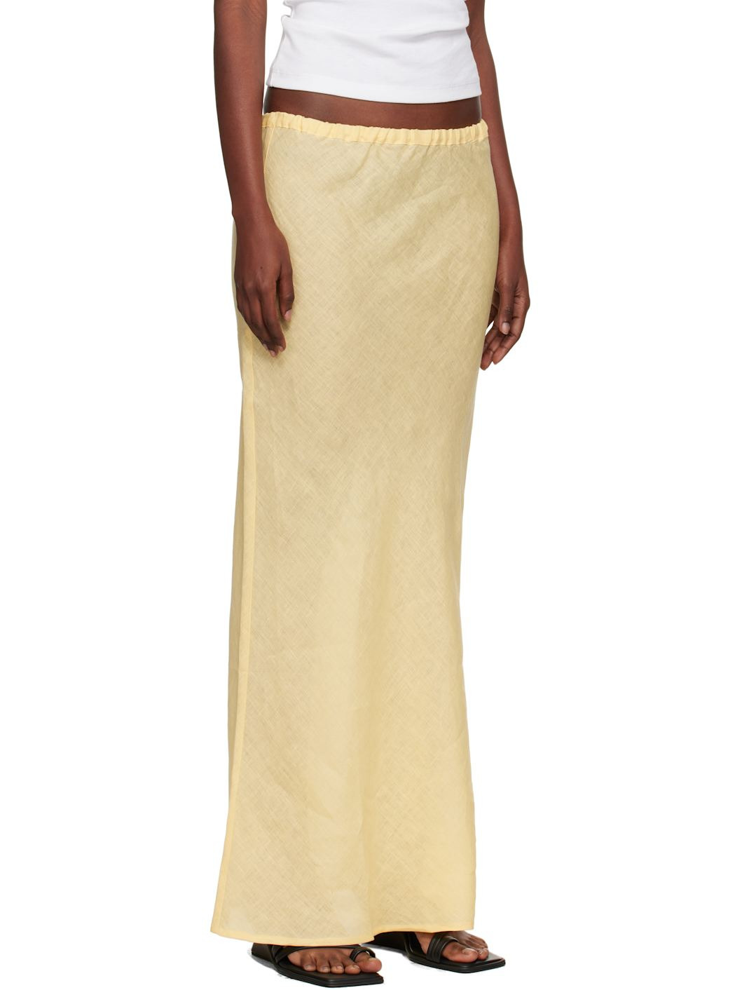 Yellow Dydine Maxi Skirt - 2