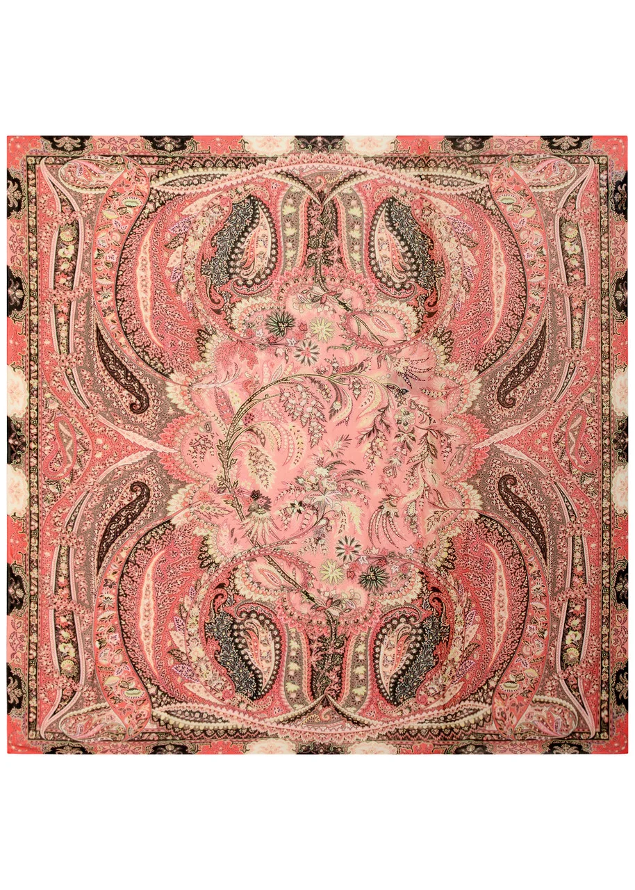 Etro Aida Printed Modal and Cashmere-blend Shawl - 1