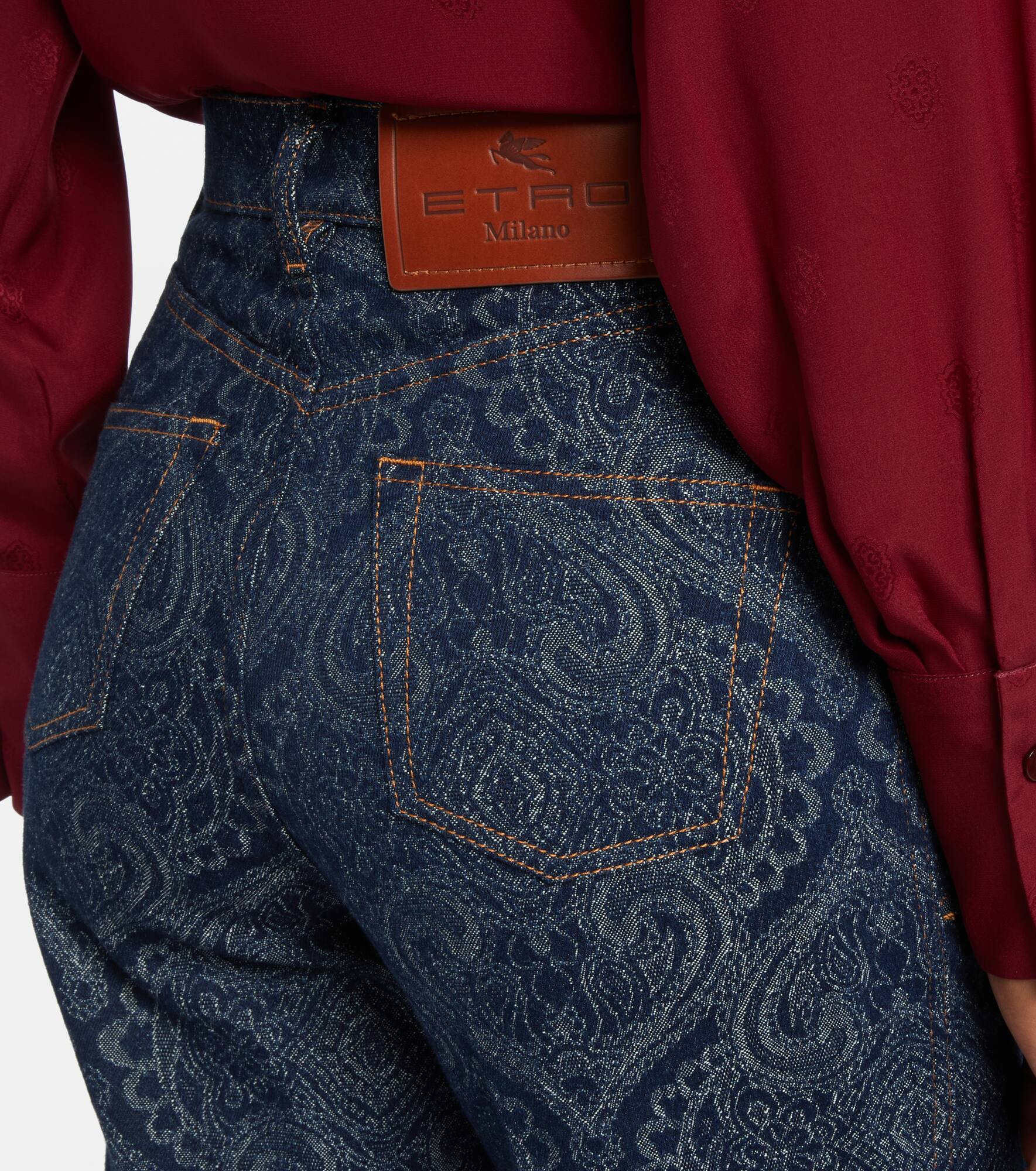 Pegaso high-rise flared jeans - 6