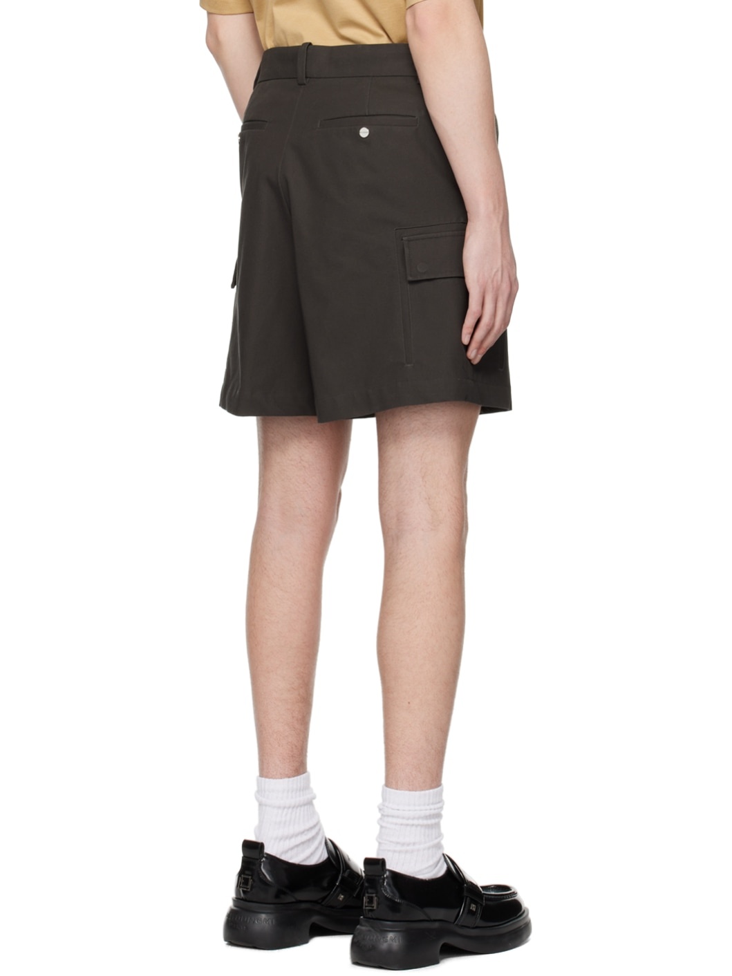 Gray Hardware Shorts - 3