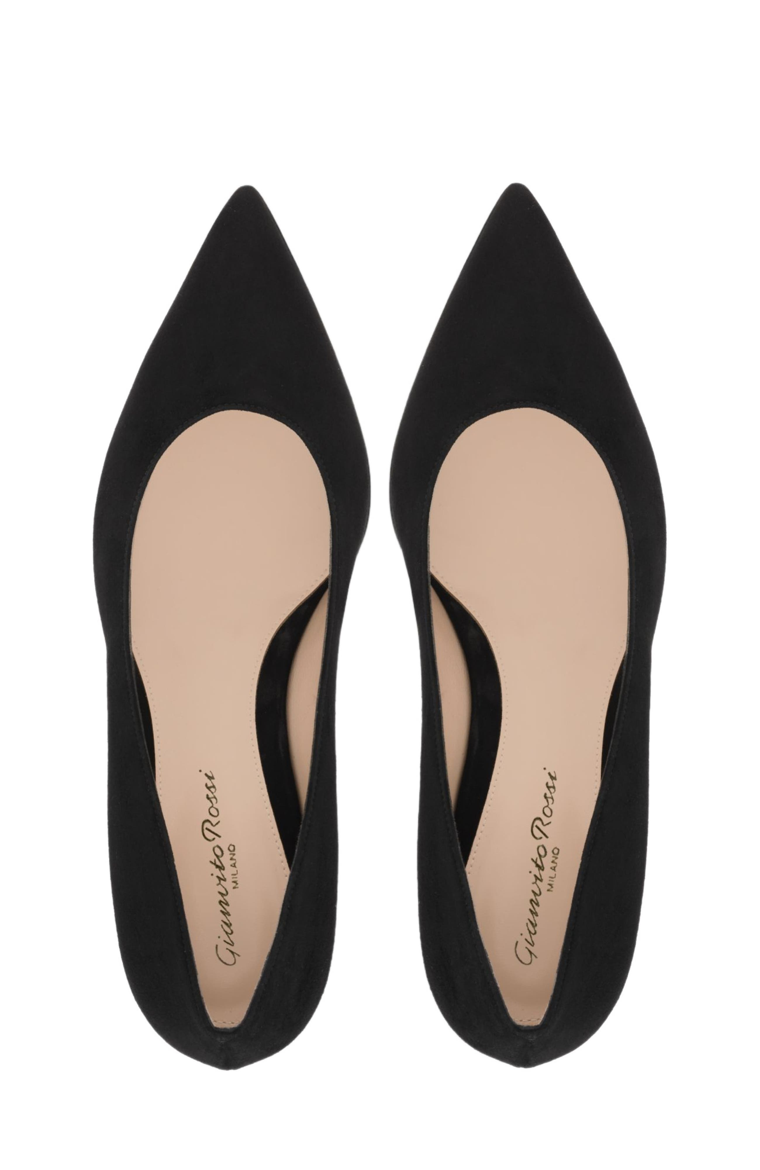 Gianvito Rossi Piper Pump 45 in Black at Nordstrom - 3