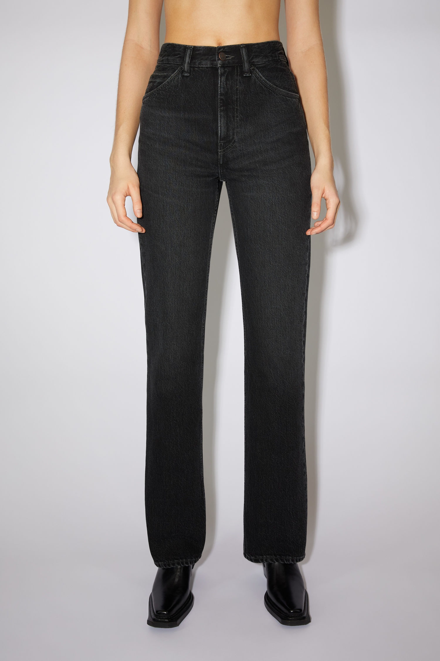 Bootcut fit jeans - Black - 2