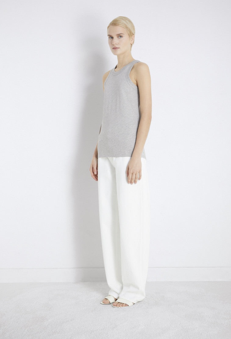 Poso Tank Top Grey Melange - 4