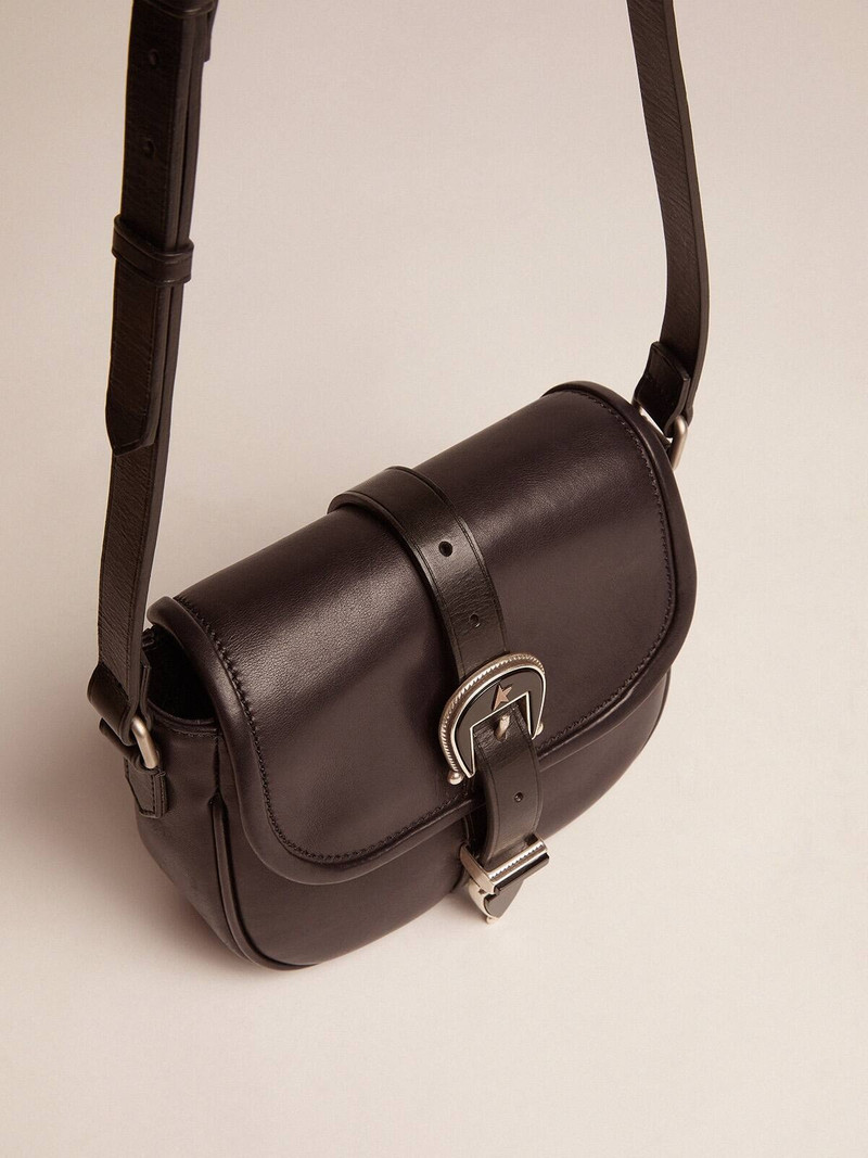 Golden Goose Women's small Rodeo Bag in black leather outlook