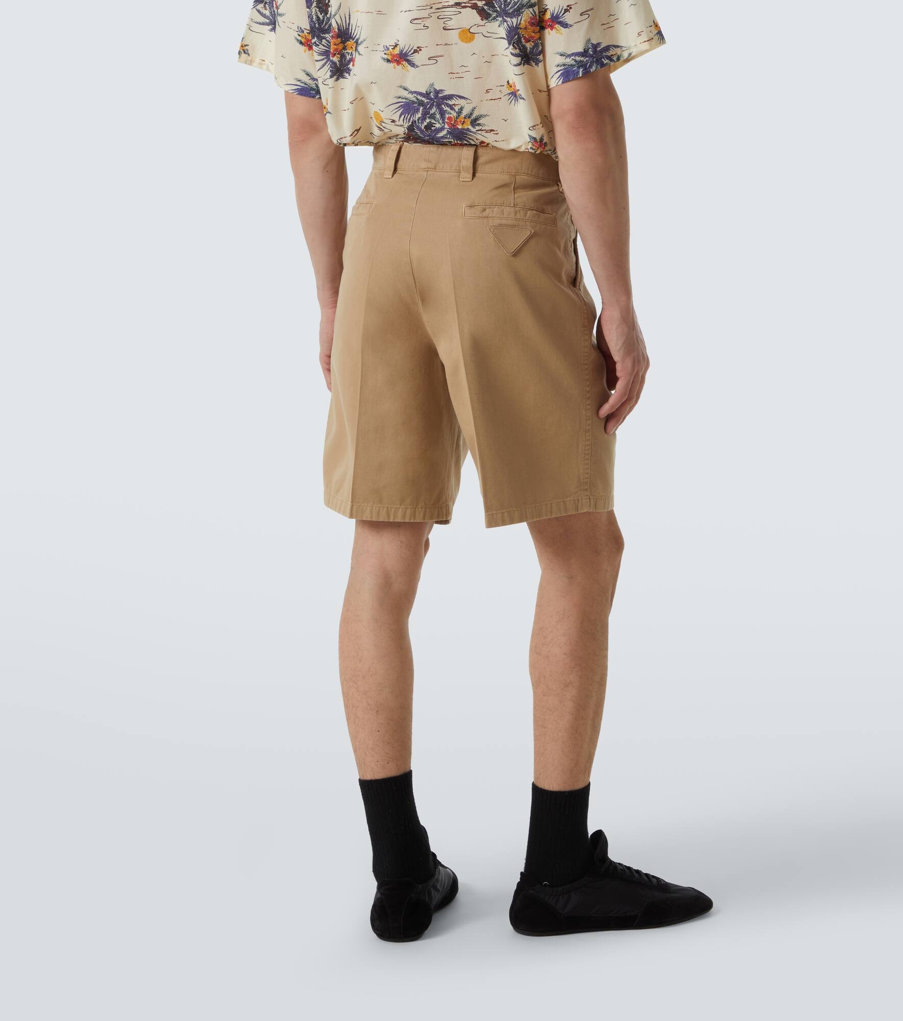 Cotton Bermuda shorts - 4