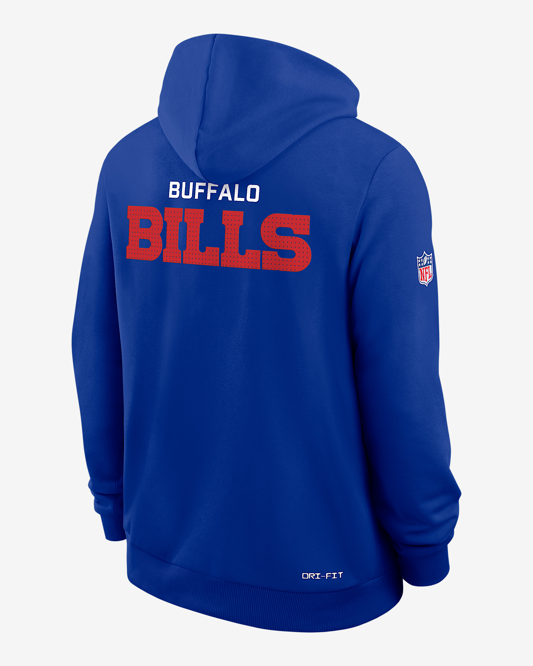 Buffalo Bills Initial Home Sideline Men's Nike Dri-FIT NFL Pullover Hoodie - 2