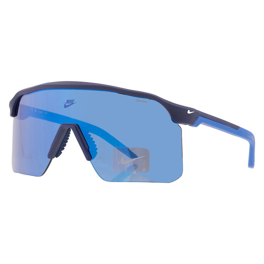 Nike Blue Mirror Shield Men's Sunglasses NIKE EXPEDITION SHIELD IB6562X 492 61 - 2