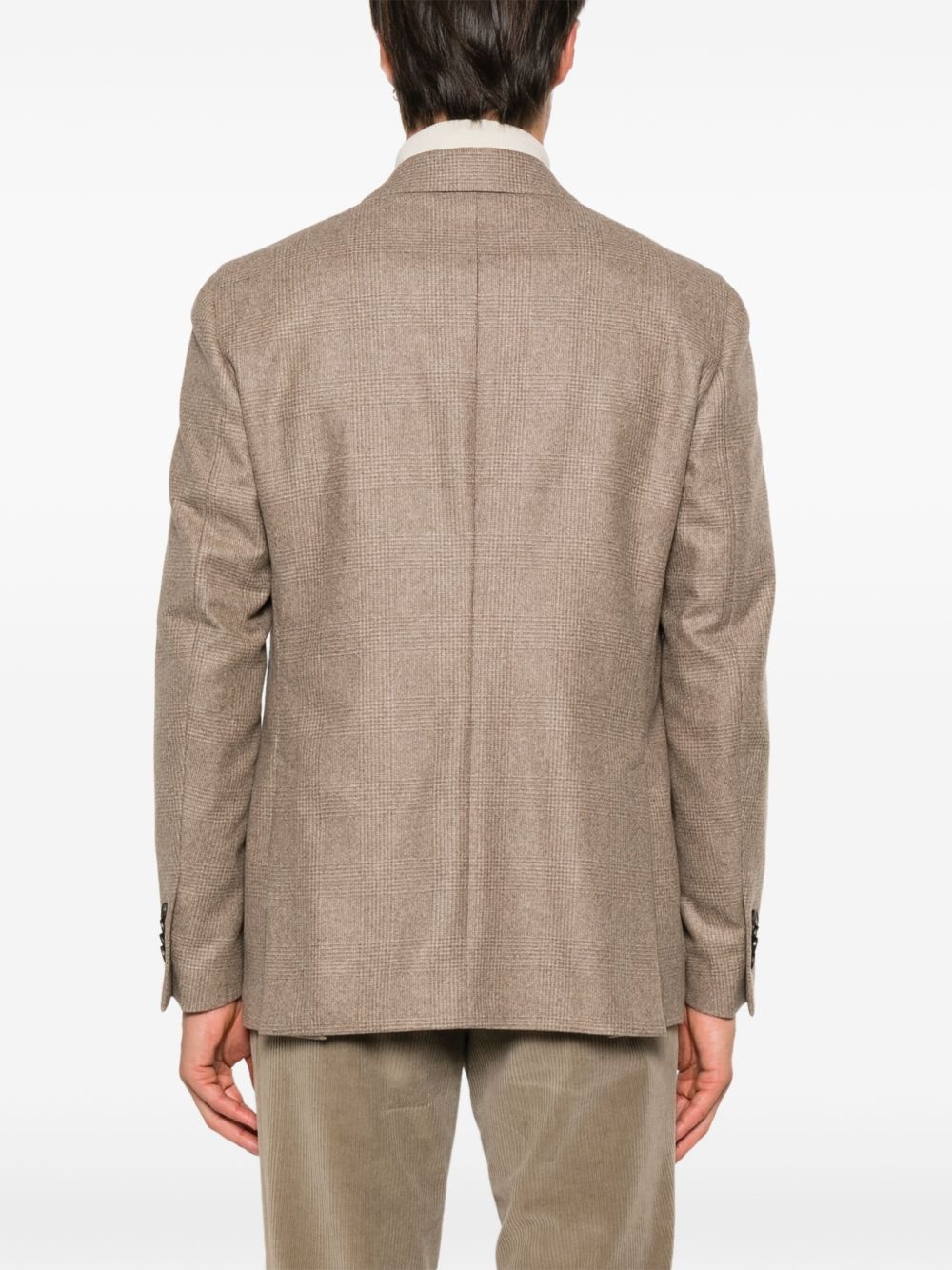 Prince Of Wales-check blazer - 4