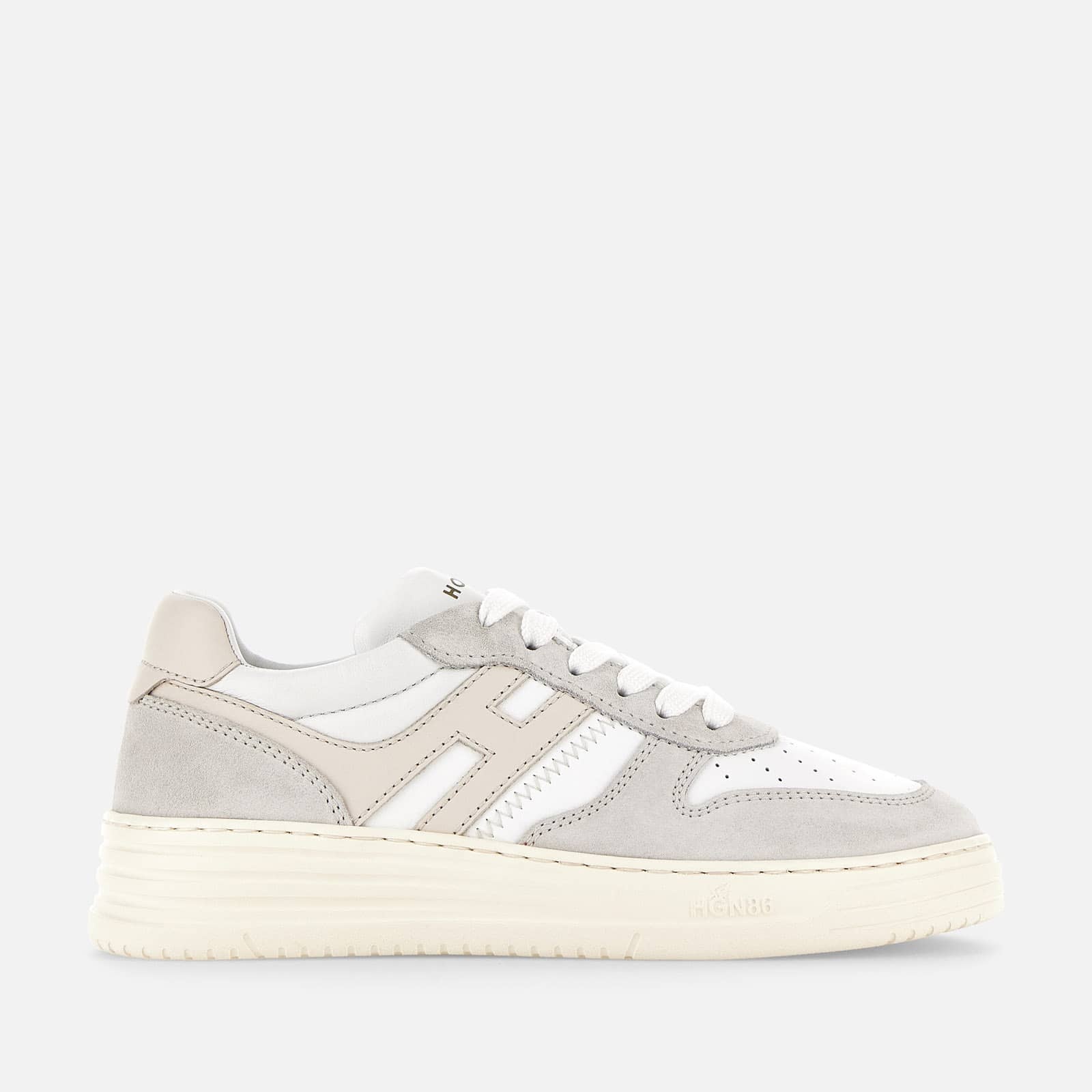 Sneakers Hogan H630 Silver Ivory - 1