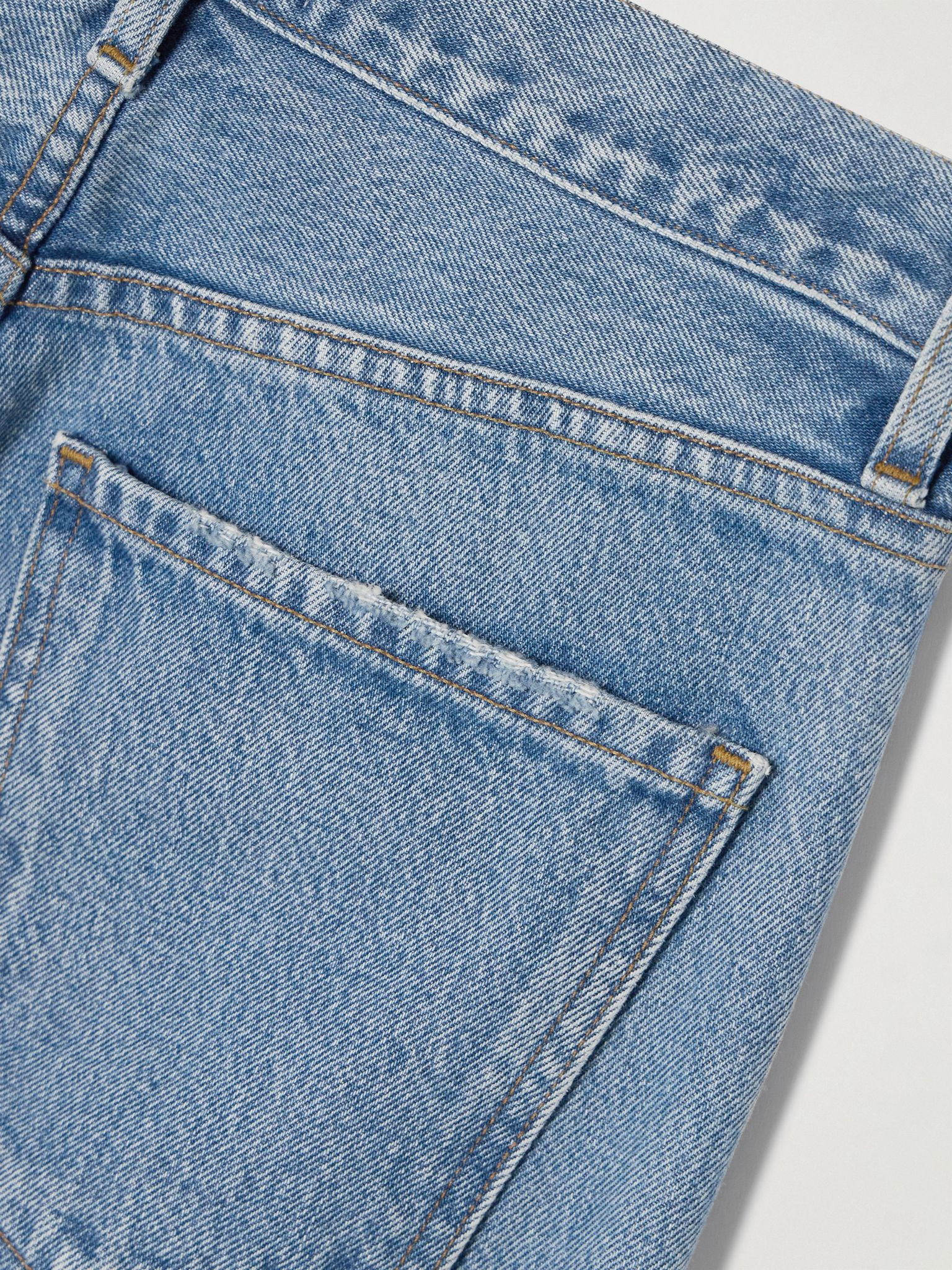 Ren high-rise wide-leg jeans Light denim - 6
