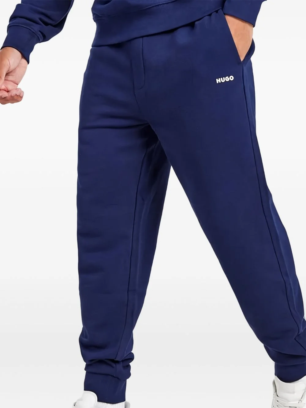 cotton track pants - 1