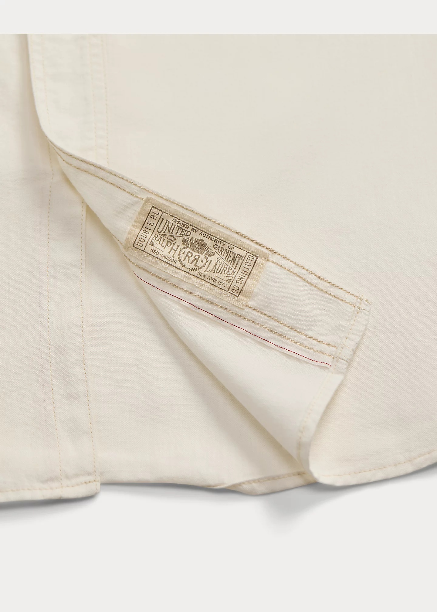 Selvedge-Detailed Woven Workshirt - 4