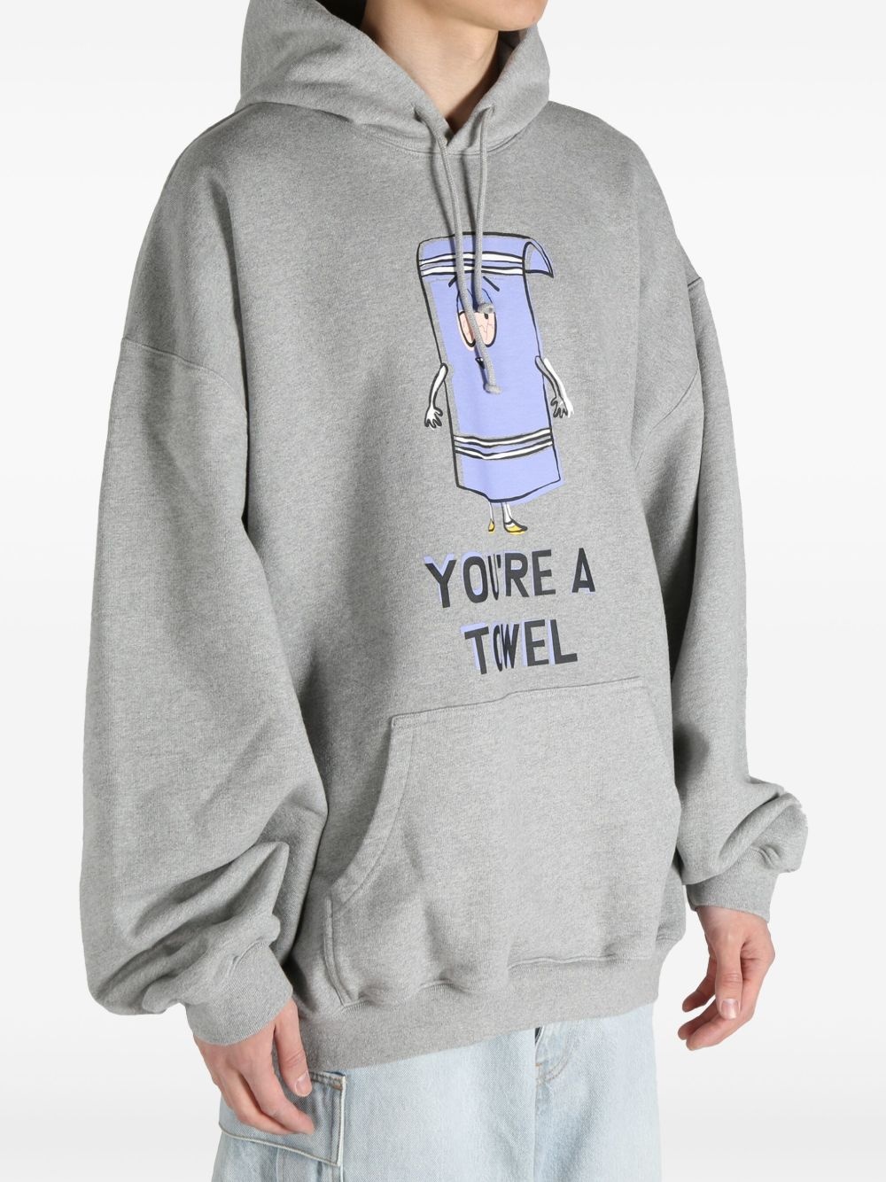 graphic-print hoodie - 3