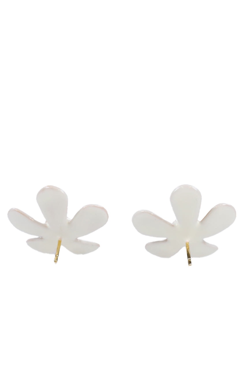 EARRINGS / WHT - 4