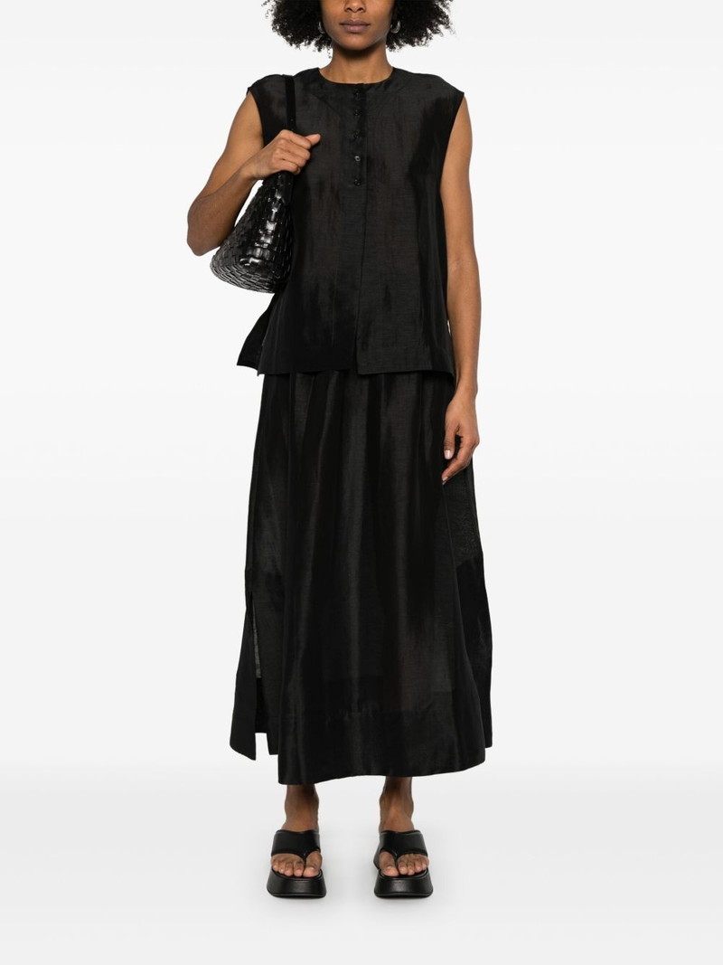 MKDT STUDIO A-line midi skirt outlook