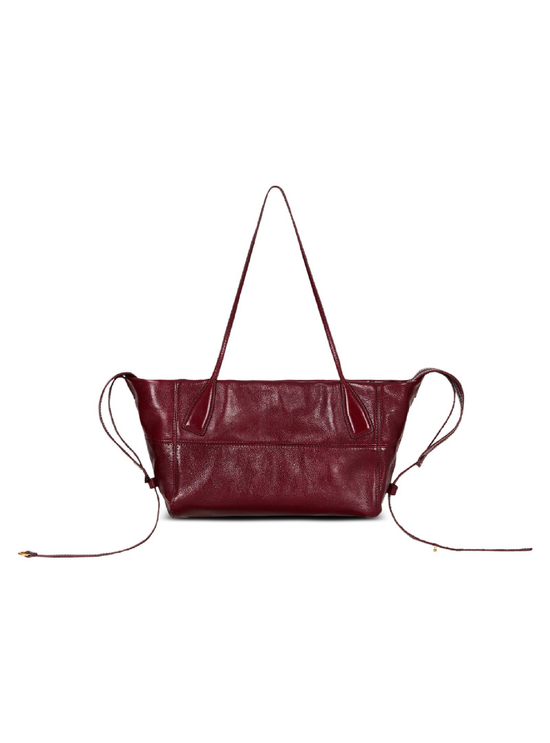 Small Track Zips calfskin tote bag 4