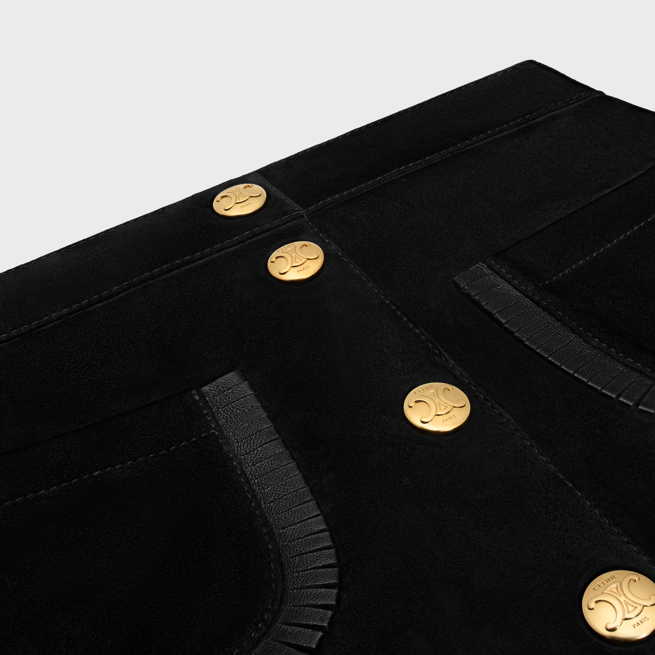 mini skirt IN SUEDE - 3