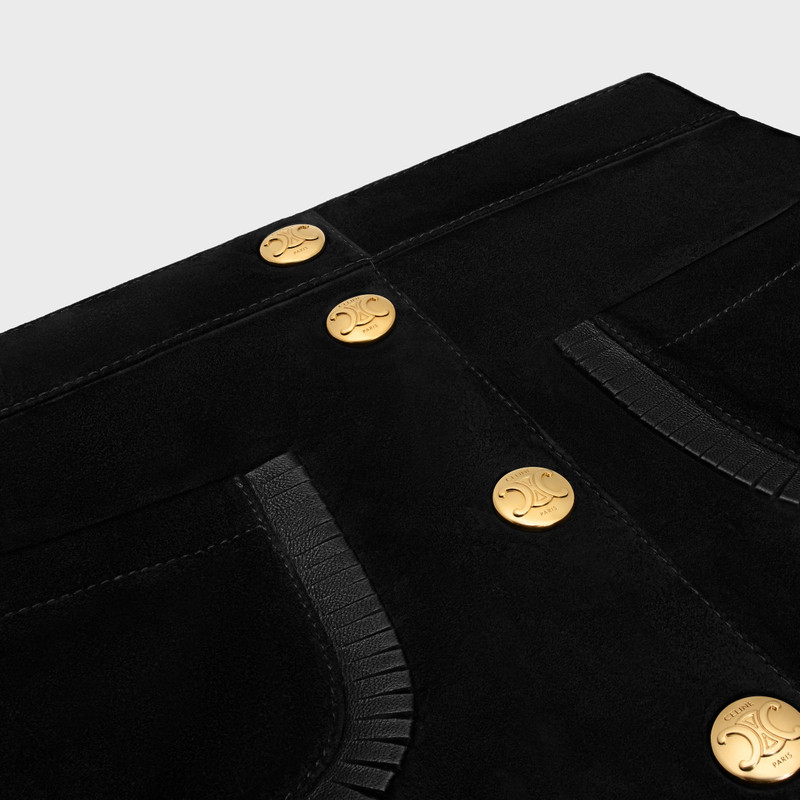 mini skirt IN SUEDE 3