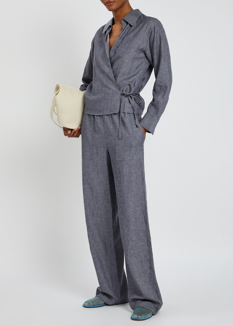 Vince Casual Pull On Woven Trousers - 4